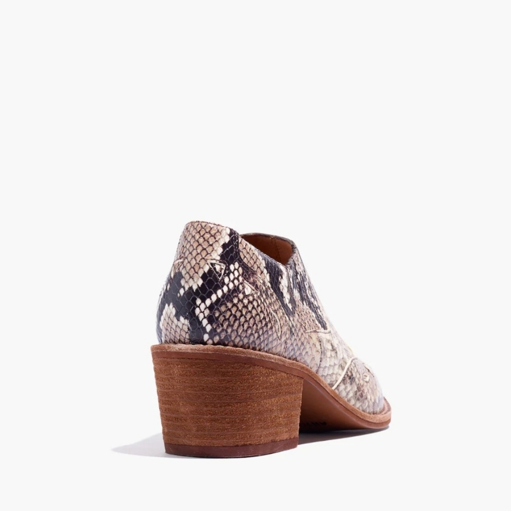 🌸 Madewell | Leather‎ Snakeskin Leather Boots, size 7 - Picture 11 of 11